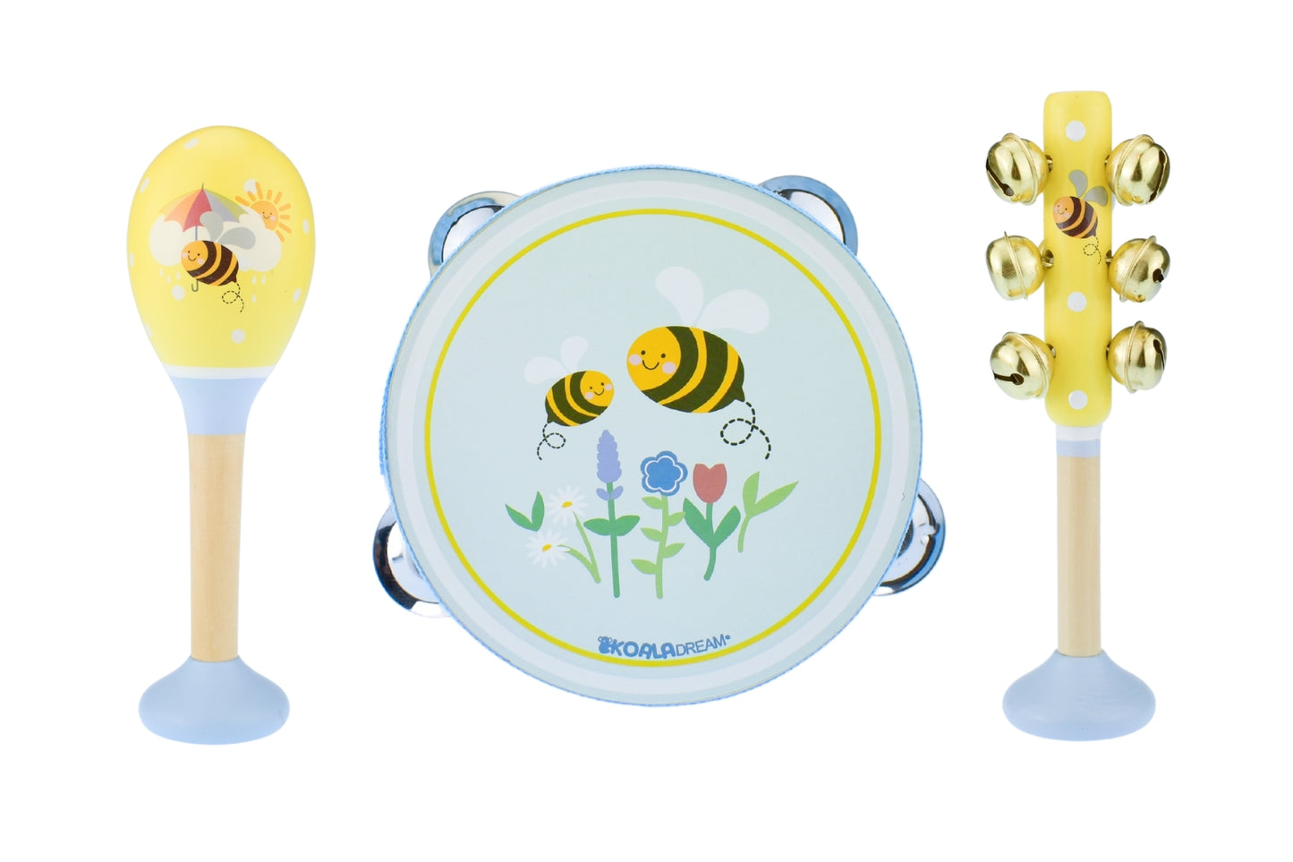 BUZZY DAYS BEE 3PCS MUSICAL SET