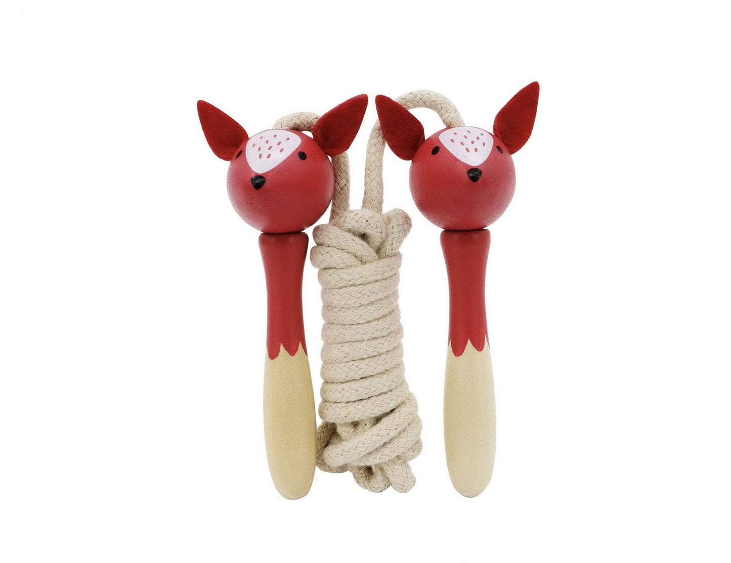 Kids Toy Chest Brand-Calm & Breezy, Toys-Novelty & Fidget, Toys-Outdoor & Water Play WOODEN SKIPPING ROPE JUNGLE ANIMAL SET OF 4