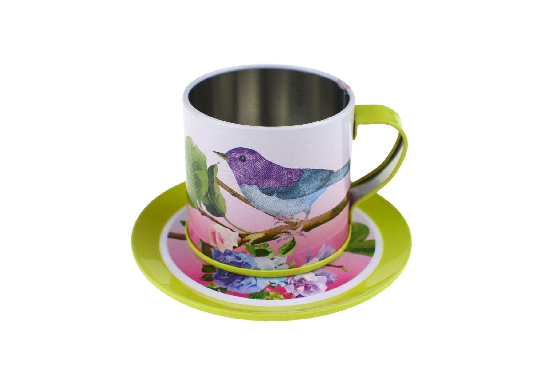 BIRD TIN TEA MUG SET 13PCS - Kids Toy Chest 