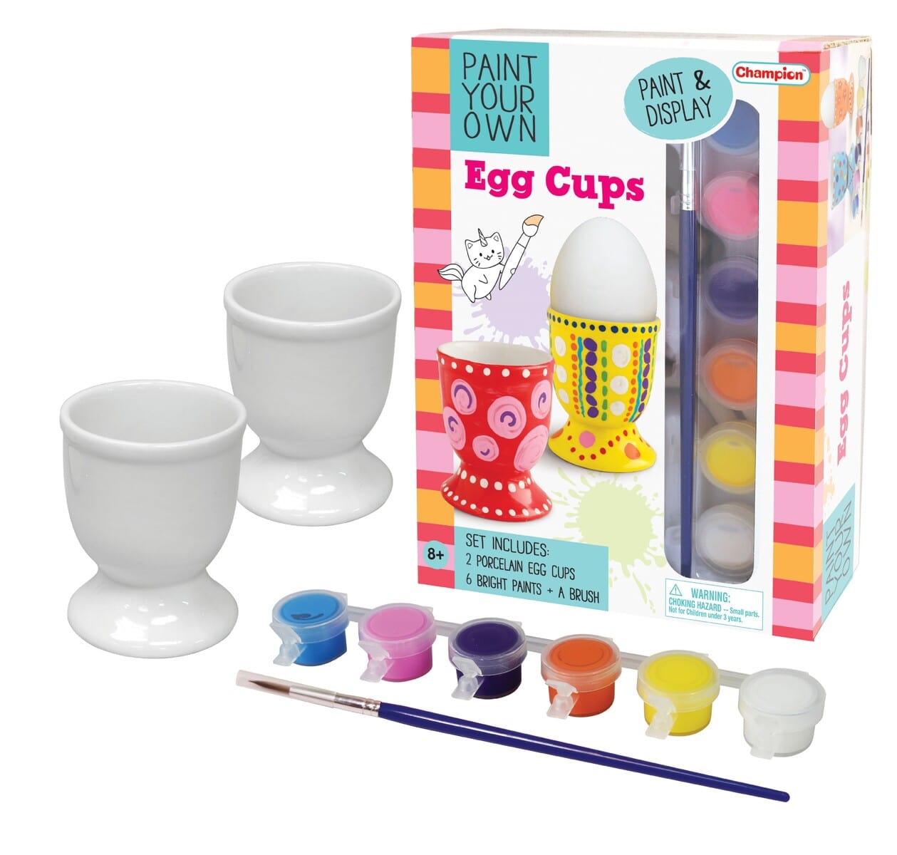 PYO 2 EGG CUPS CRAFT KIT - Kids Toy Chest 