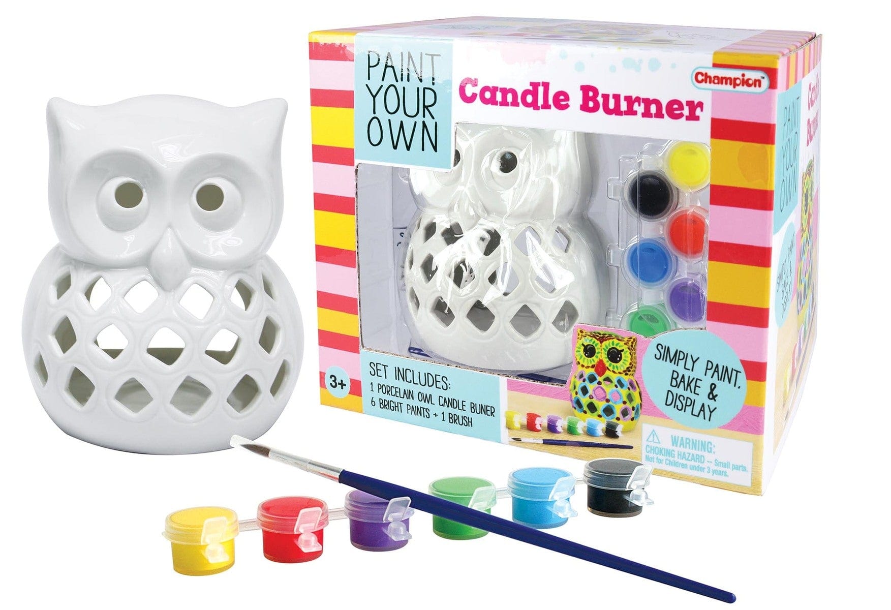 PYO OWL CANDLE BURNER CRAFT KIT - Kids Toy Chest 