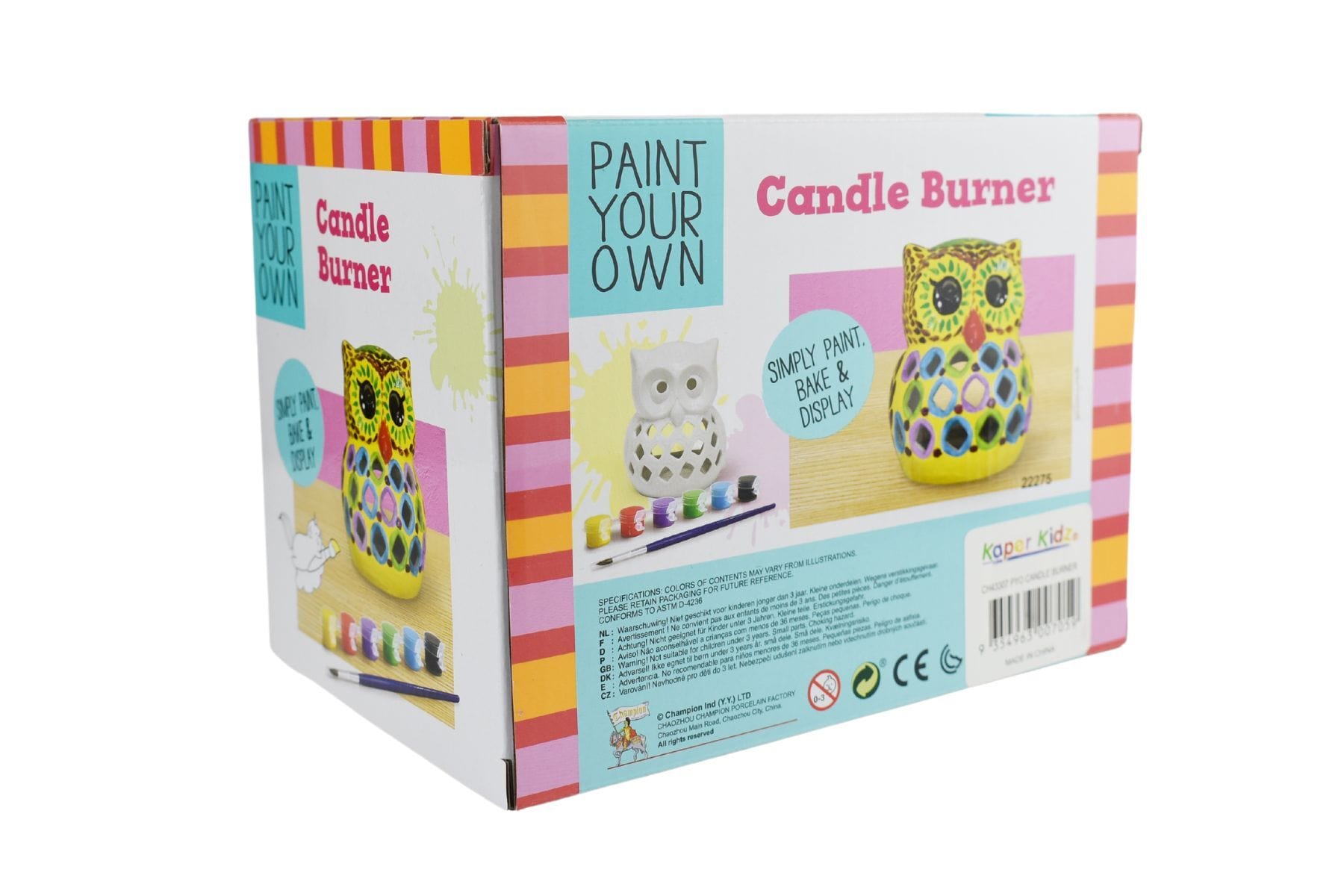 PYO OWL CANDLE BURNER CRAFT KIT - Kids Toy Chest 