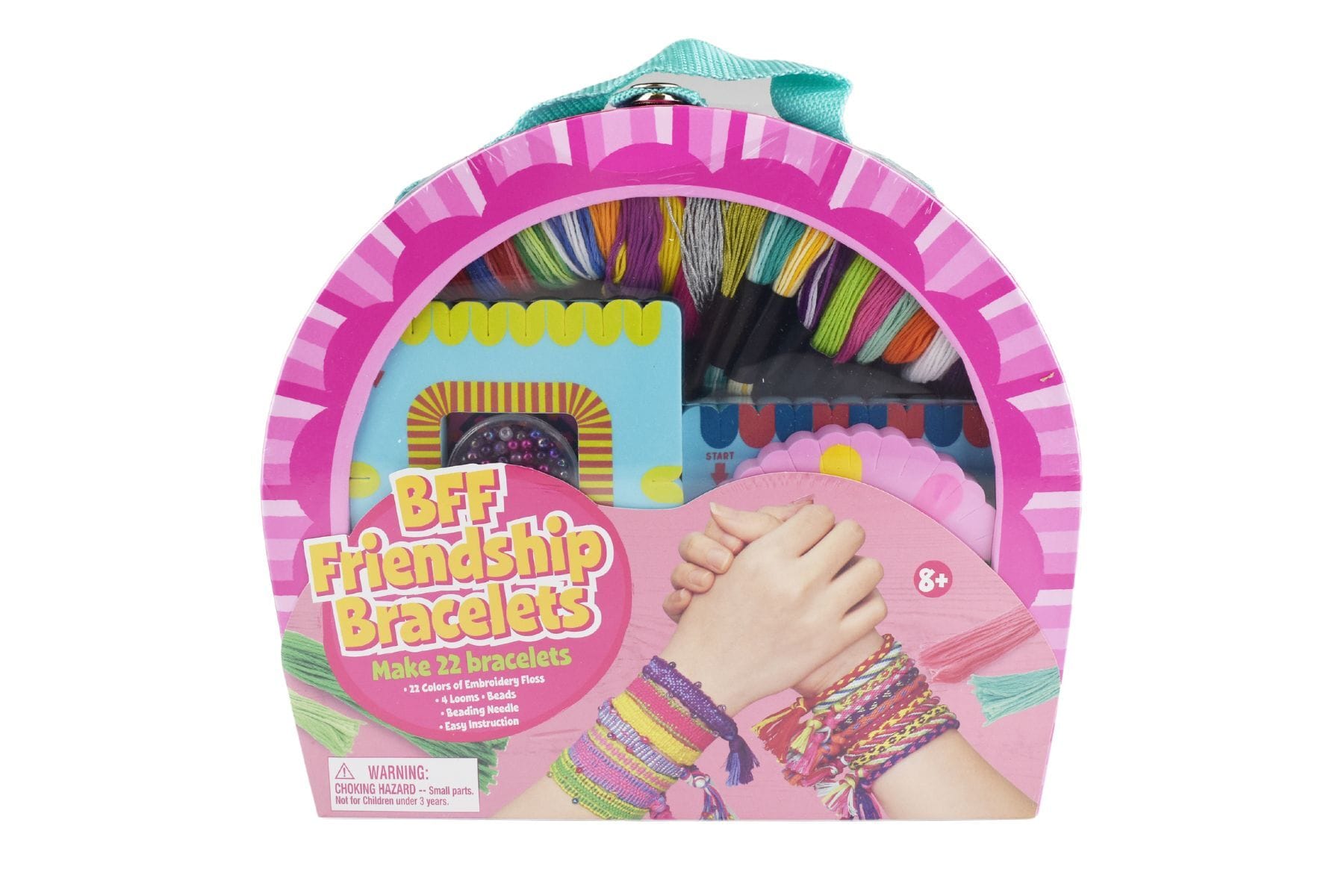 FRIENDS 4 EVER BRACELET MAKING KIT PINK - Kids Toy Chest 