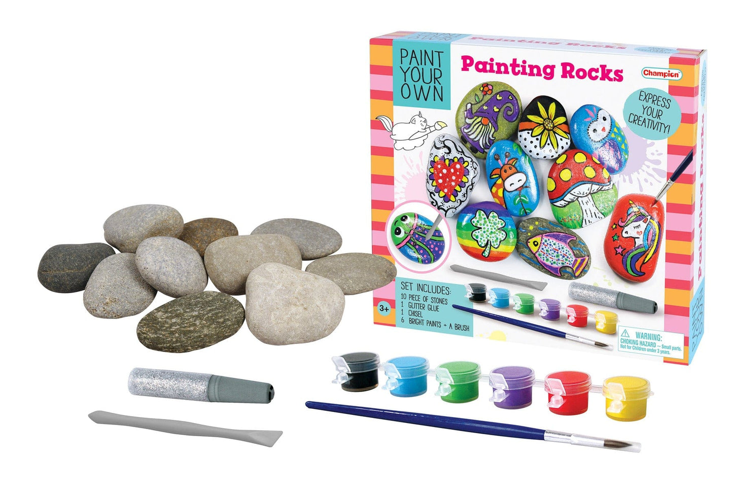 PYO PAINTING ROCKS CRAFT KIT - Kids Toy Chest 