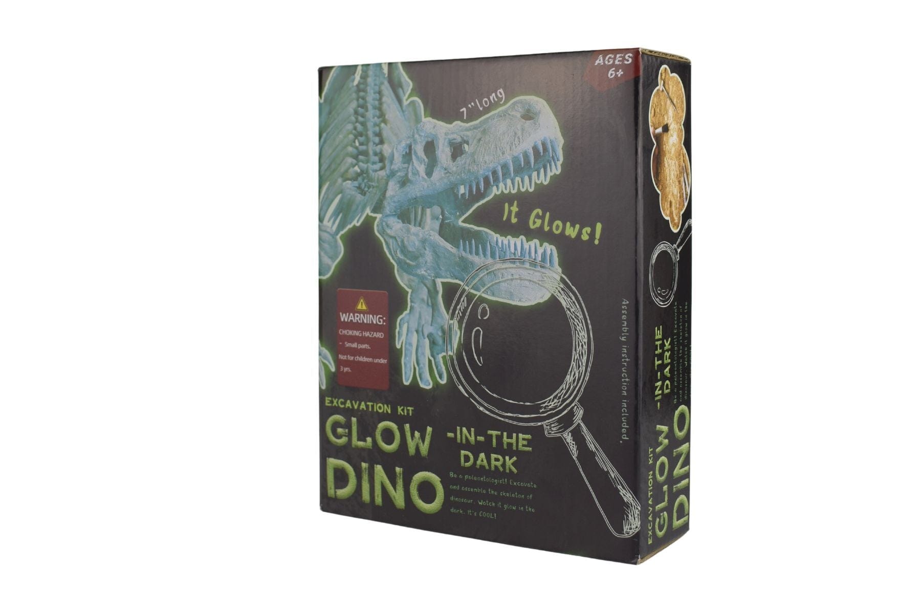 GLOW IN THE DARK TYRANNOSAURUS EXCAVATION KIT - Kids Toy Chest 