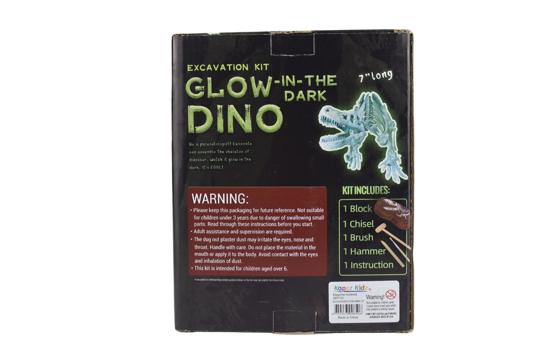 GLOW IN THE DARK TYRANNOSAURUS EXCAVATION KIT - Kids Toy Chest 