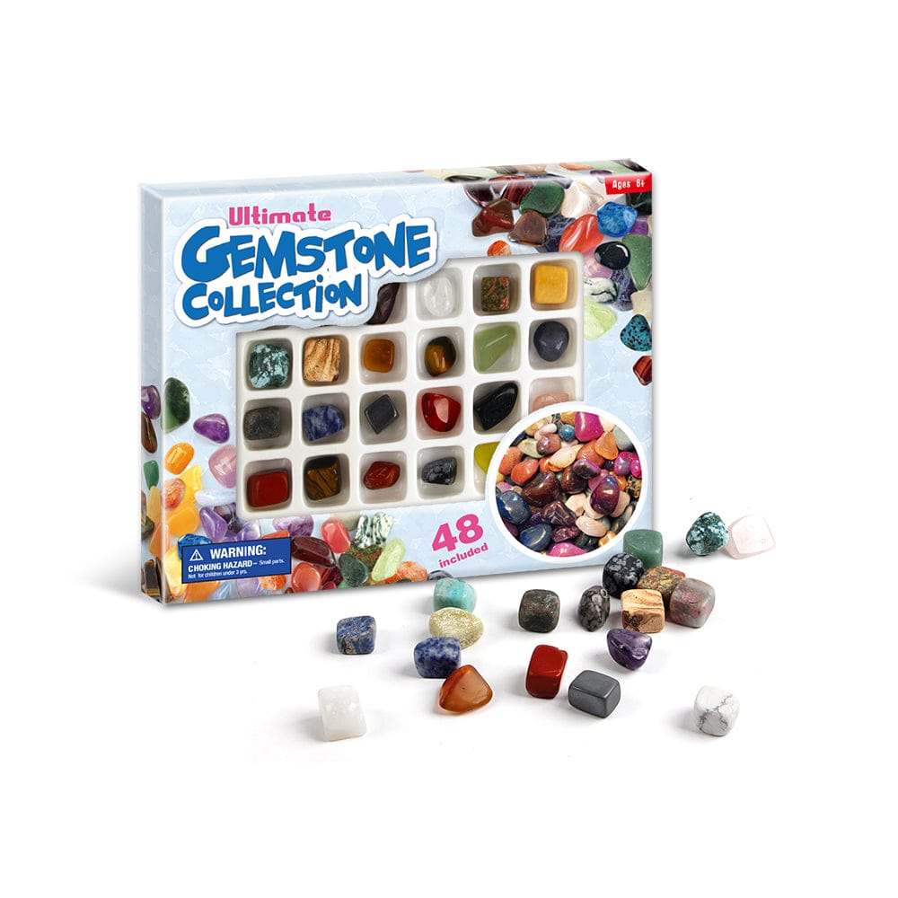 ULTIMATE GEMSTONE COLLECTION 48PCS - Kids Toy Chest 