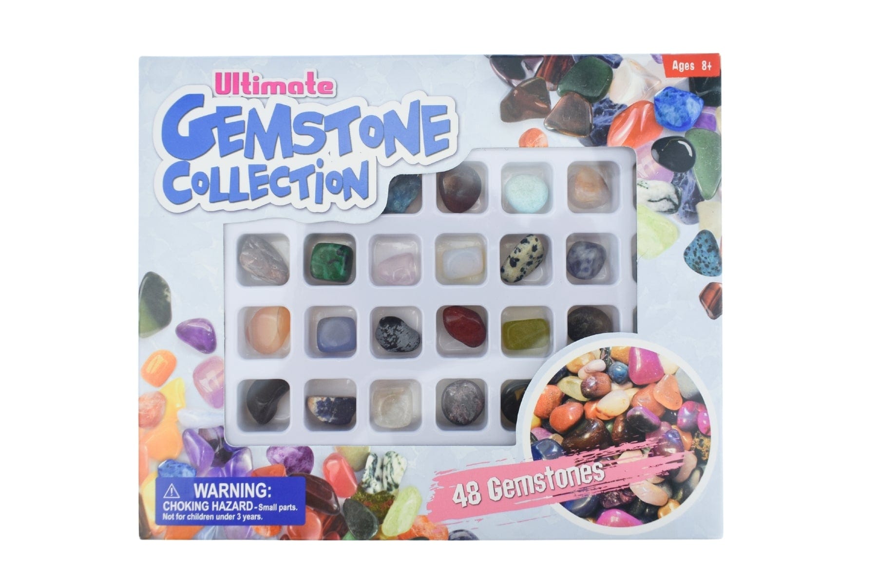 ULTIMATE GEMSTONE COLLECTION 48PCS - Kids Toy Chest 