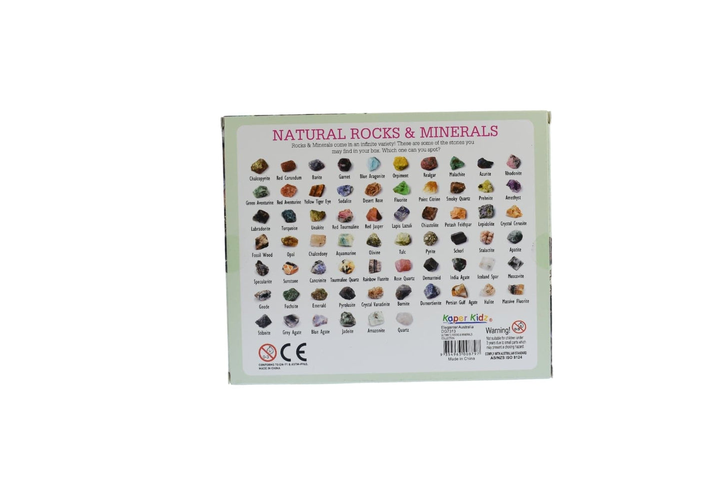 ULTIMATE ROCKS & MINERALS COLLECTION 48PCS - Kids Toy Chest 