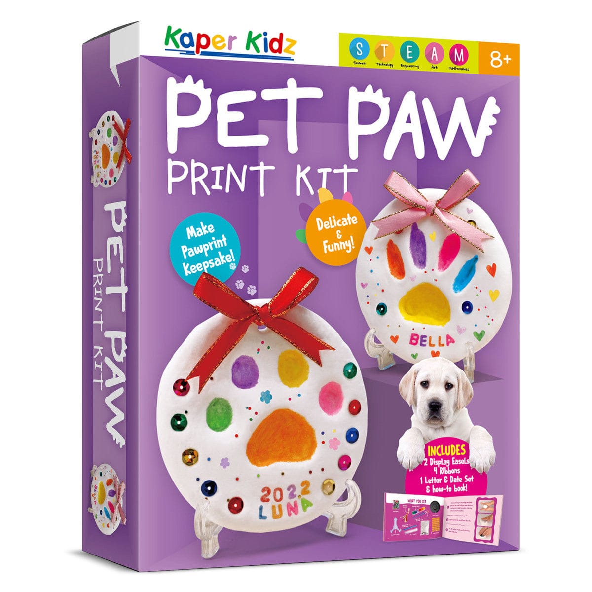 KAPER KIDZ PET PAW PRINT CRAFT KIT - Kids Toy Chest 