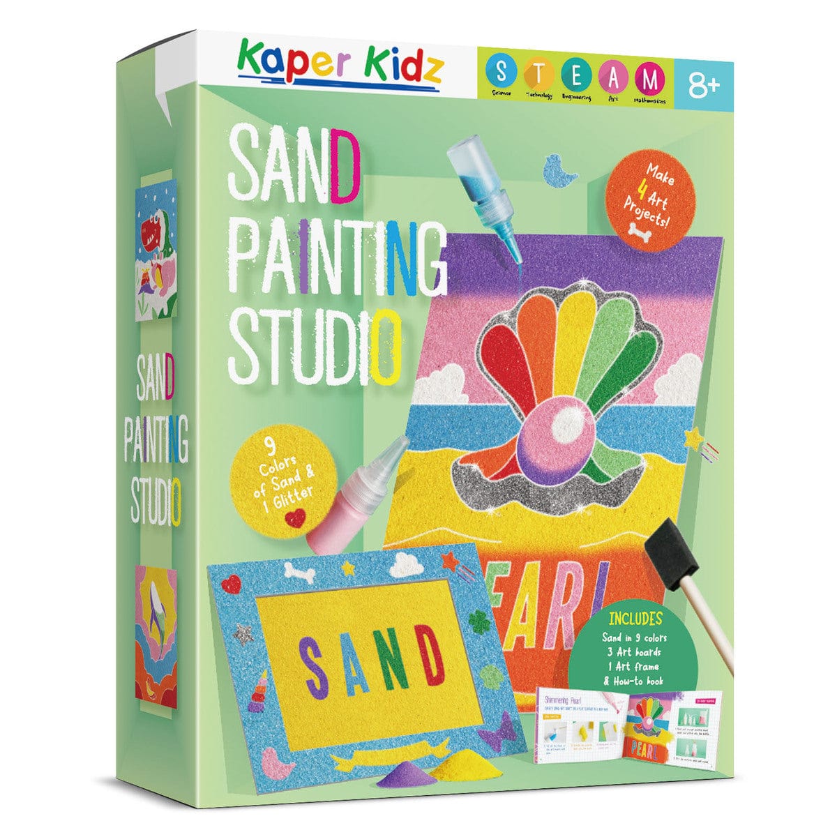 KAPER KIDZ SAND PAINTING STUDIO CRAFT KIT - Kids Toy Chest 