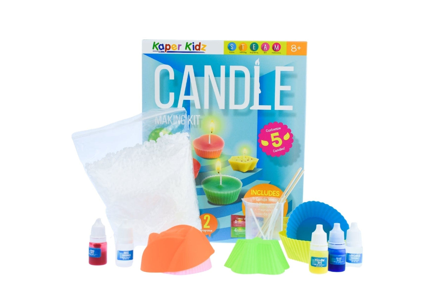 KAPER KIDZ CANDLE MAKING CRAFT KIT - Kids Toy Chest 