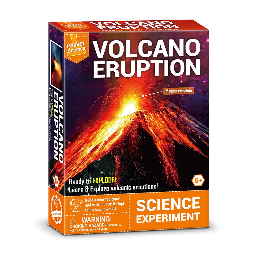 POCKET SCIENCE VOLCANO ERUPTION - Kids Toy Chest 