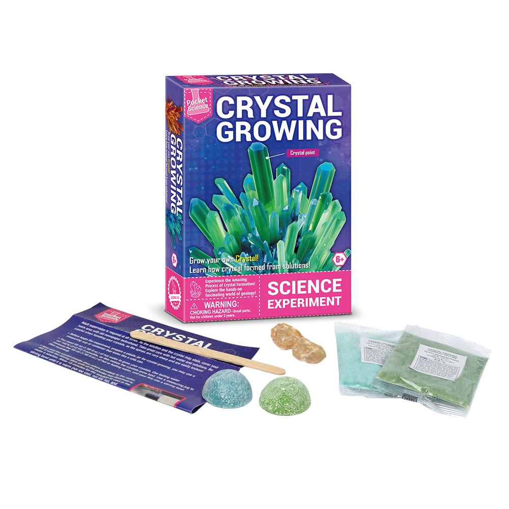 POCKET SCIENCE CRYSTAL GROWING - Kids Toy Chest 