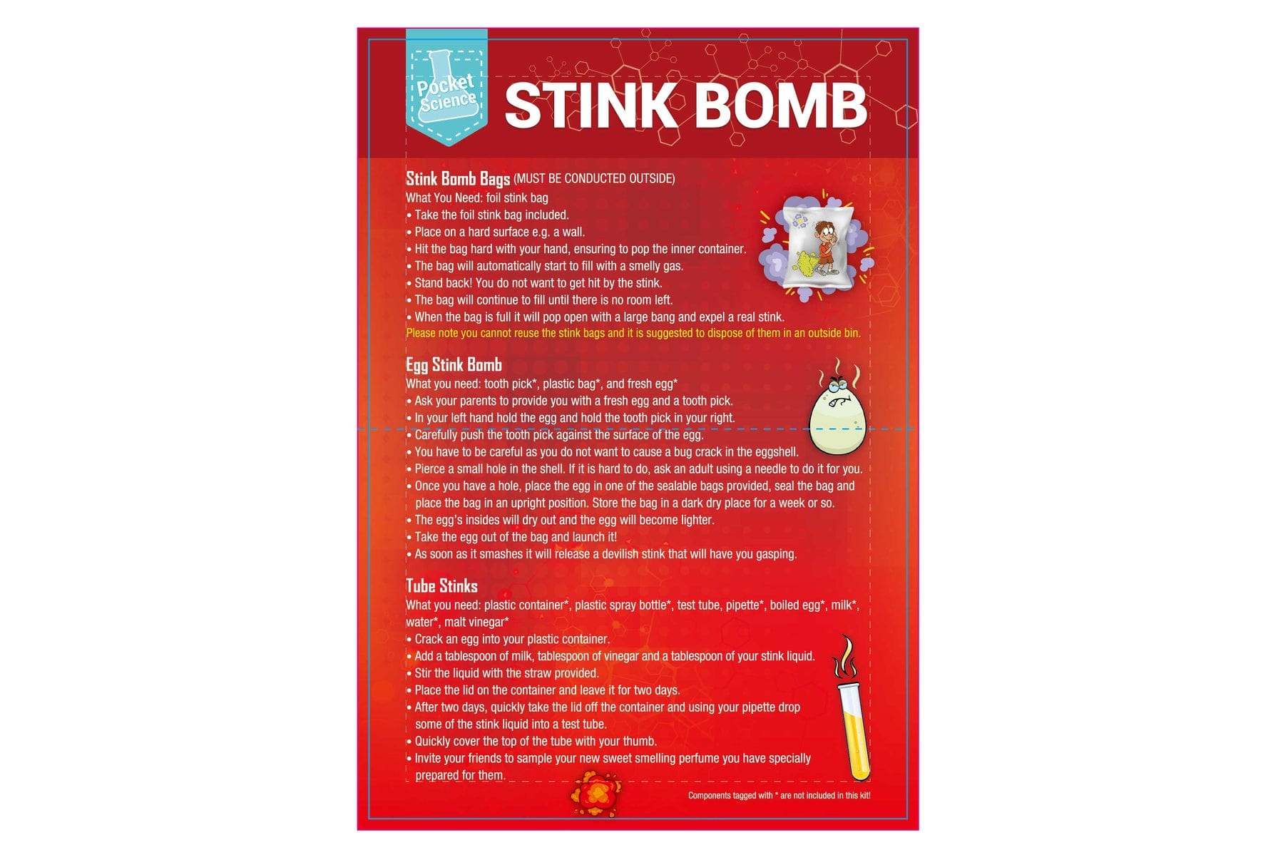 POCKET SCIENCE STINK BOMB - Kids Toy Chest 