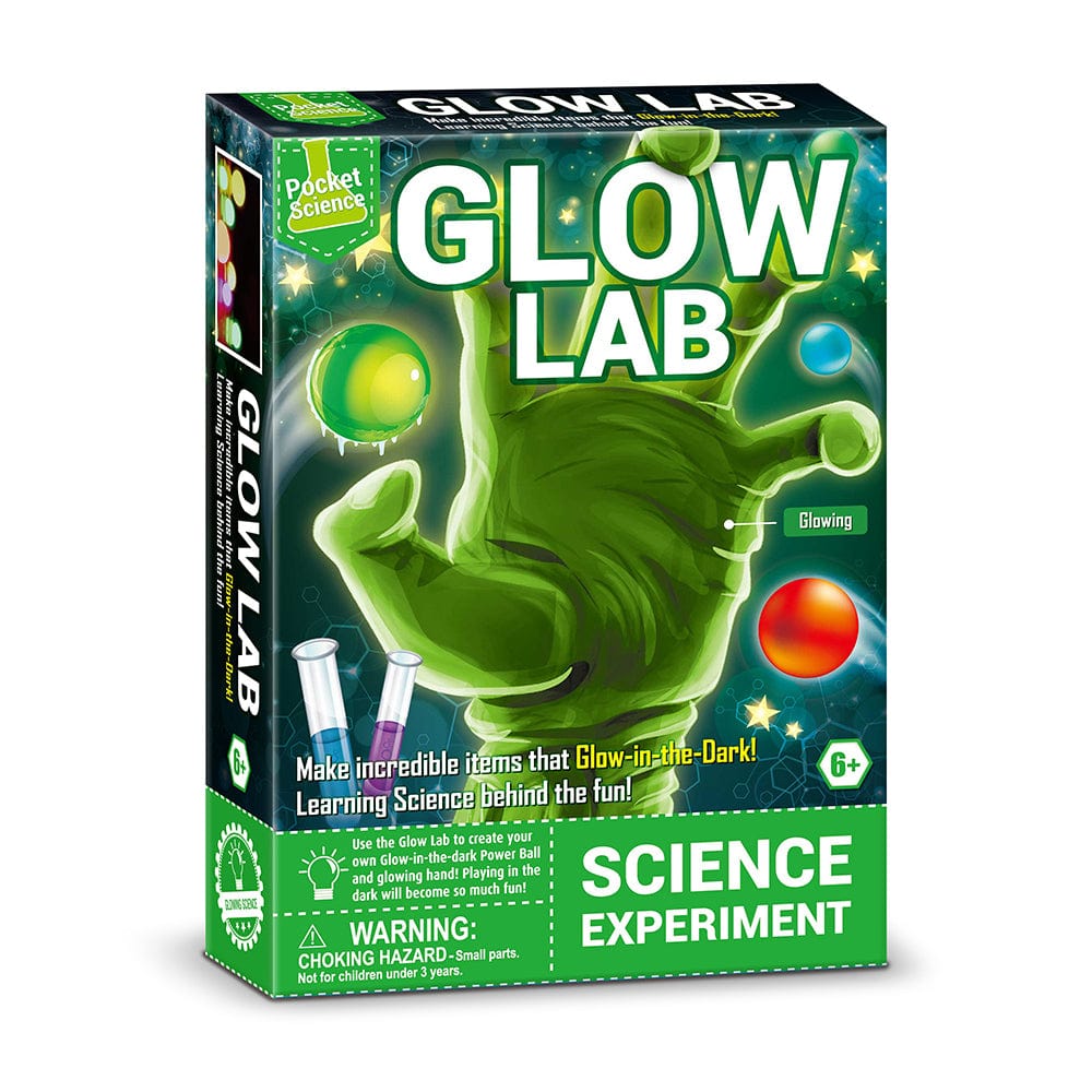 POCKET SCIENCE GLOW LAB - Kids Toy Chest 