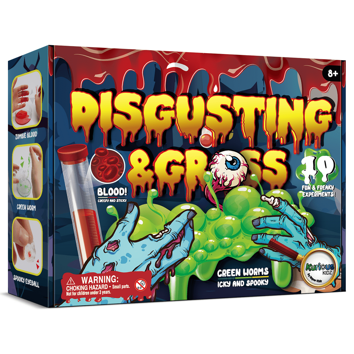 DISGUSTING AND GROSS SCIENCE KIT - Kids Toy Chest 