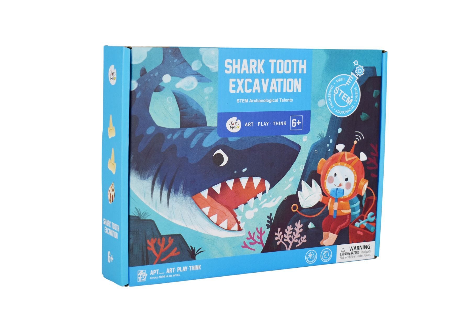 FOSSILS EXCAVATION KIT - SHARK - Kids Toy Chest 