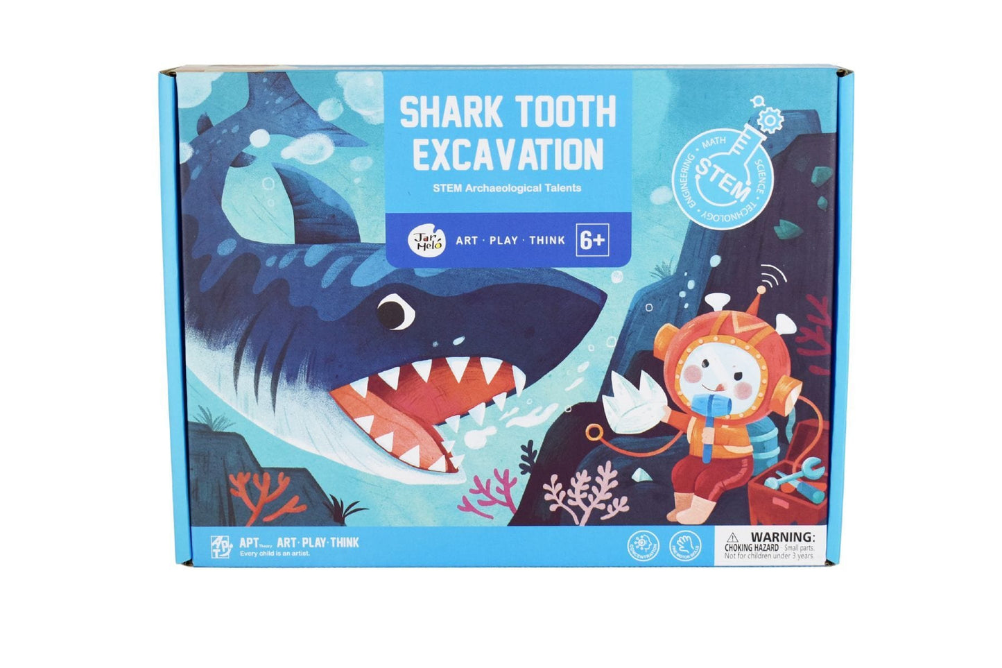 FOSSILS EXCAVATION KIT - SHARK - Kids Toy Chest 