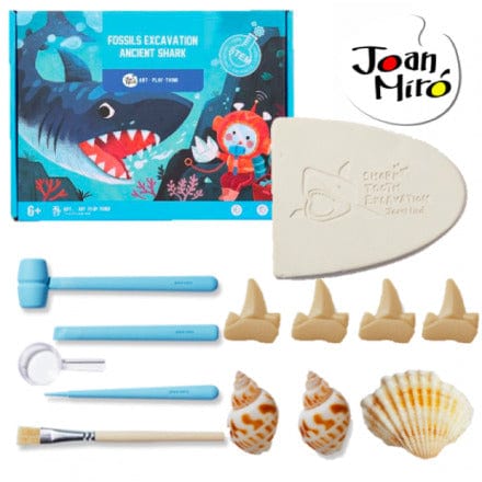 FOSSILS EXCAVATION KIT - SHARK - Kids Toy Chest 