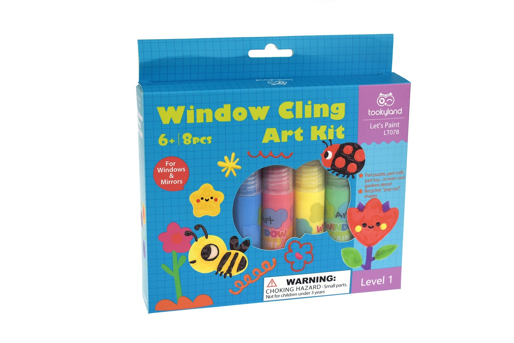 WINDOW CLING ART CRAFT KIT - Kids Toy Chest 