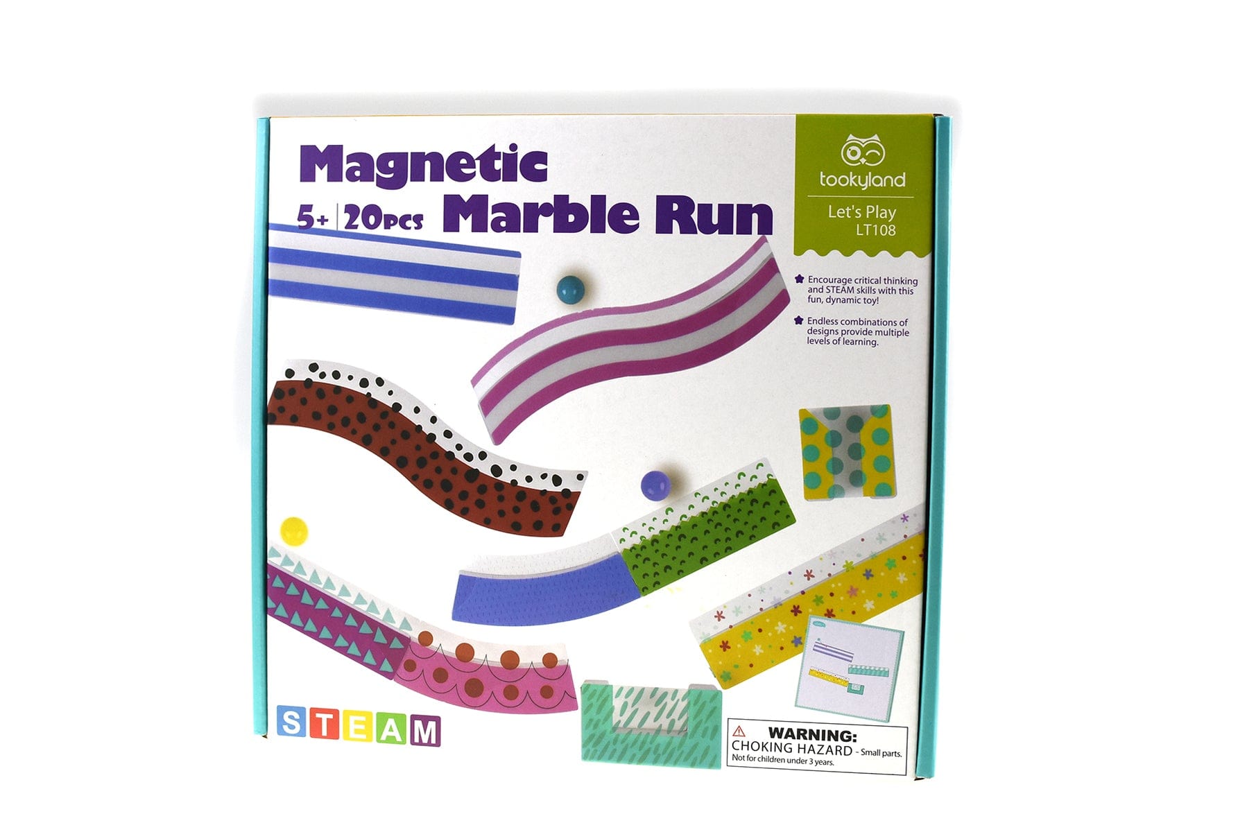 MAGNETIC MARBLE RUN - Kids Toy Chest 