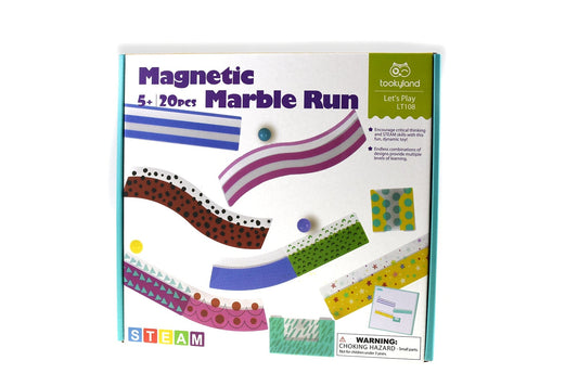 MAGNETIC MARBLE RUN - Kids Toy Chest 