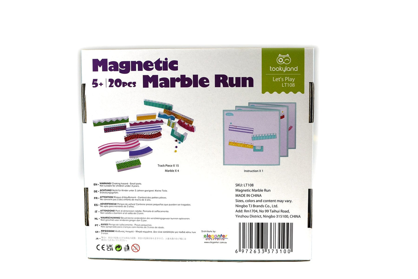 MAGNETIC MARBLE RUN - Kids Toy Chest 