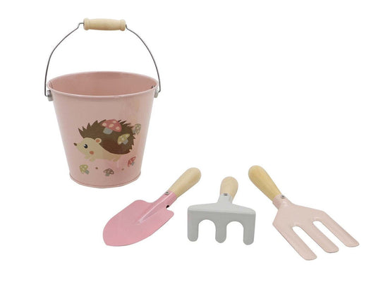 CALM & BREEZY KIDS GARDEN TOOL 4PCS SET PINK - Kids Toy Chest 