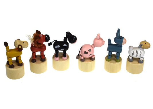 DANCING FARM ANIMALS SET OF 6 - Kids Toy Chest 