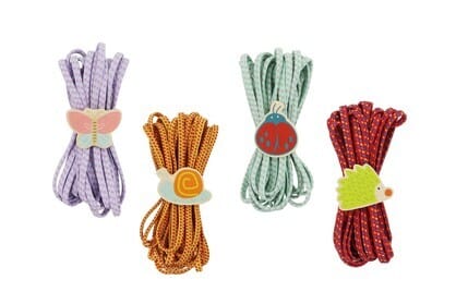 JUMPING ROPE ELASTICS WITH WOODEN SPRING ANIMAL - Kids Toy Chest 