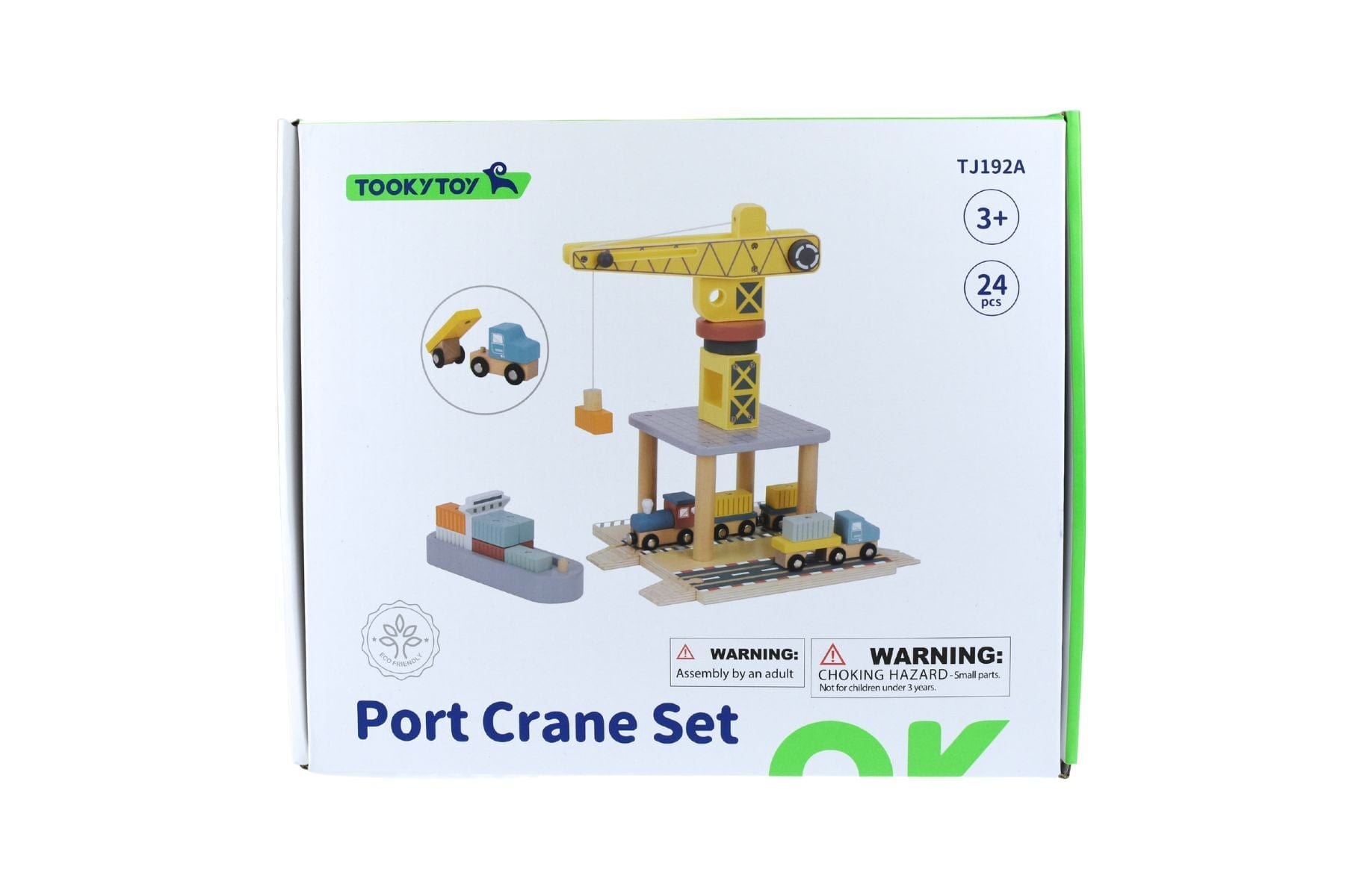 PORT CRANE CARGO SET - Kids Toy Chest 