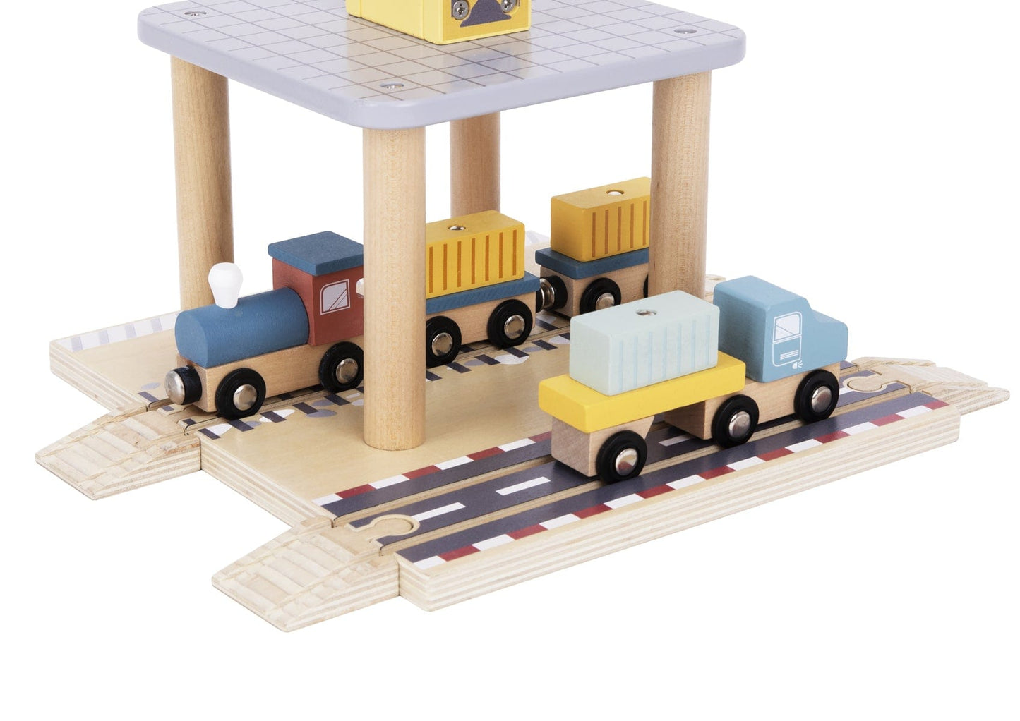 PORT CRANE CARGO SET - Kids Toy Chest 