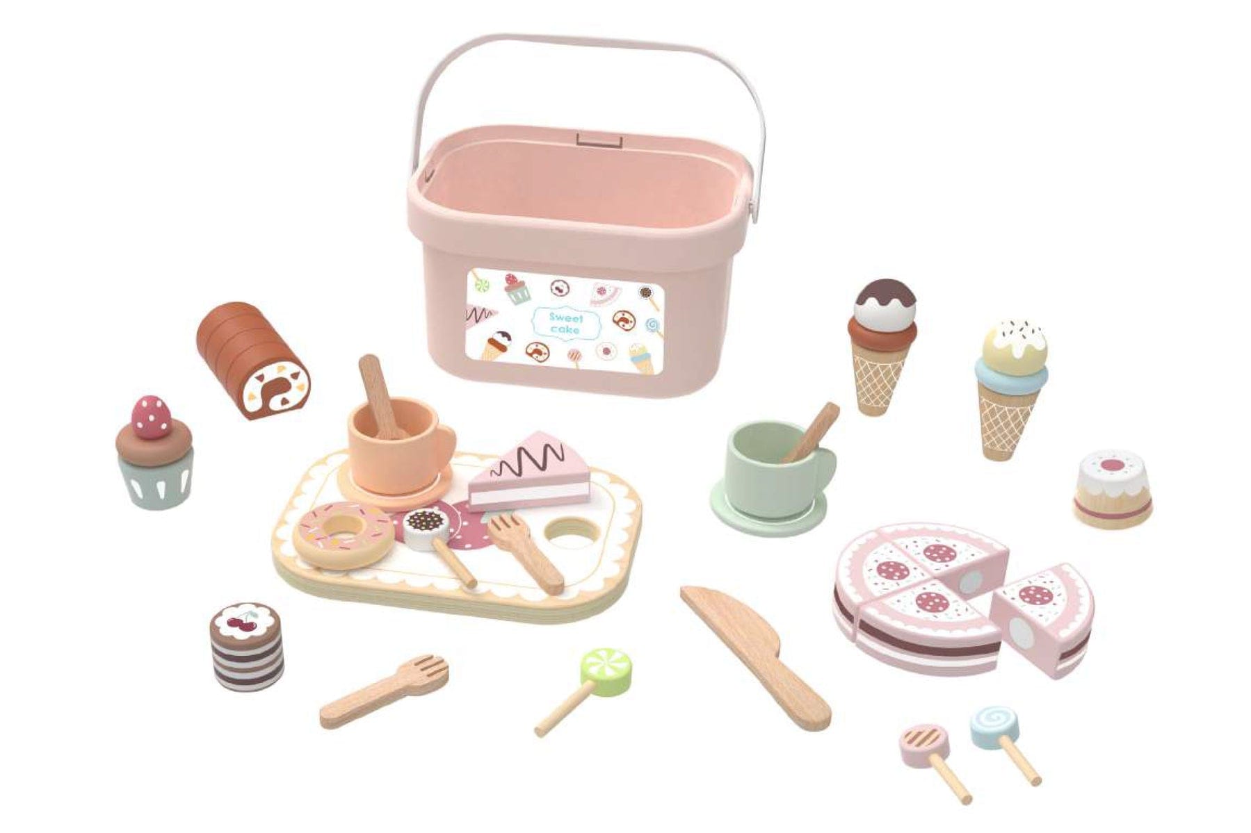 AFTERNOON DESSERT AND TEA SET - Kids Toy Chest 