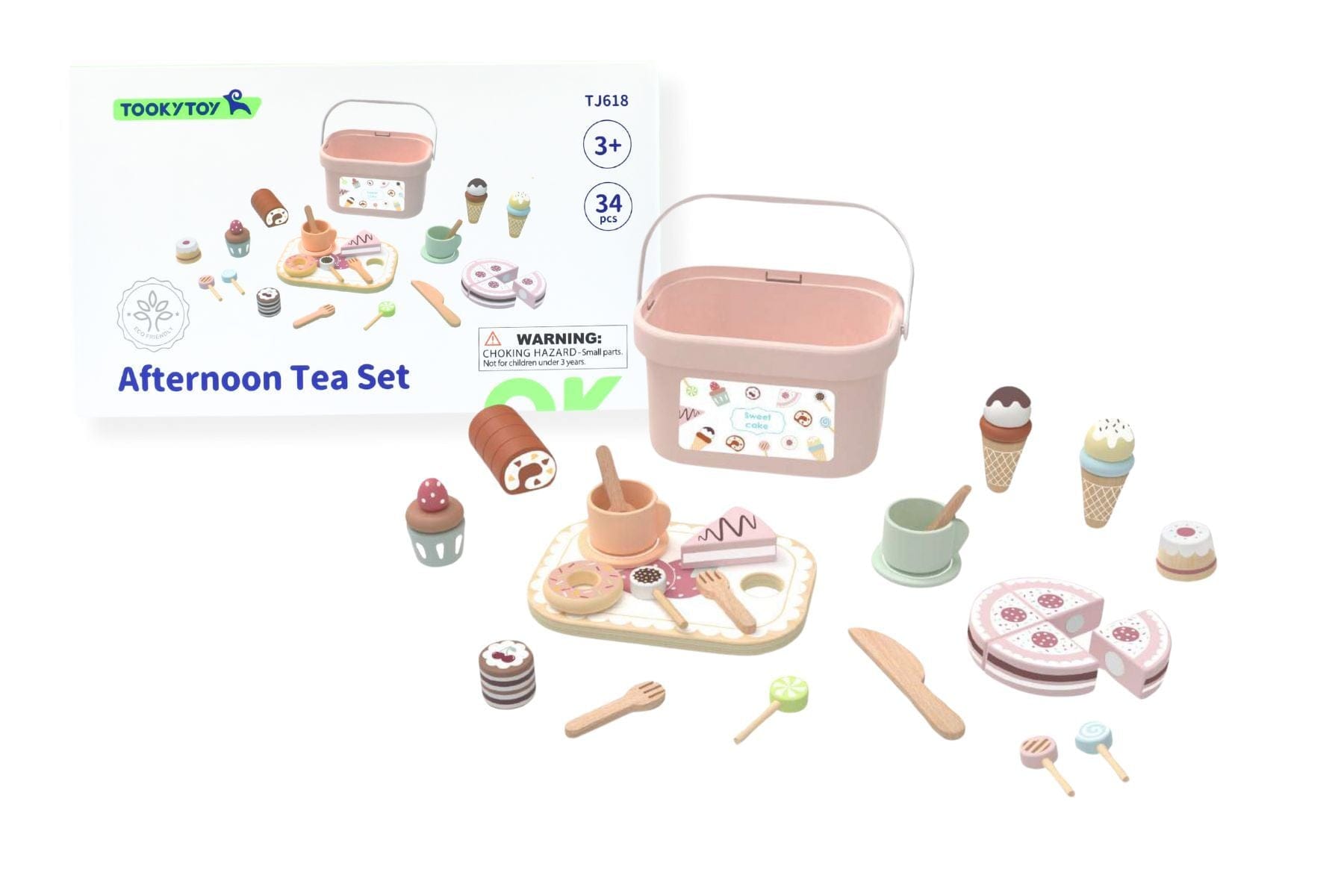 AFTERNOON DESSERT AND TEA SET - Kids Toy Chest 