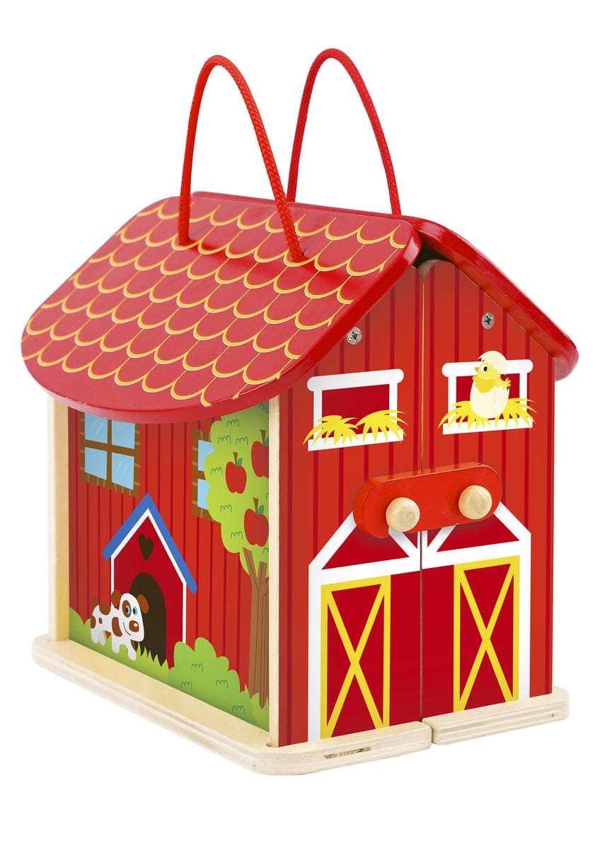 FARM PLAYSET WITH CARRY BOX - Kids Toy Chest 