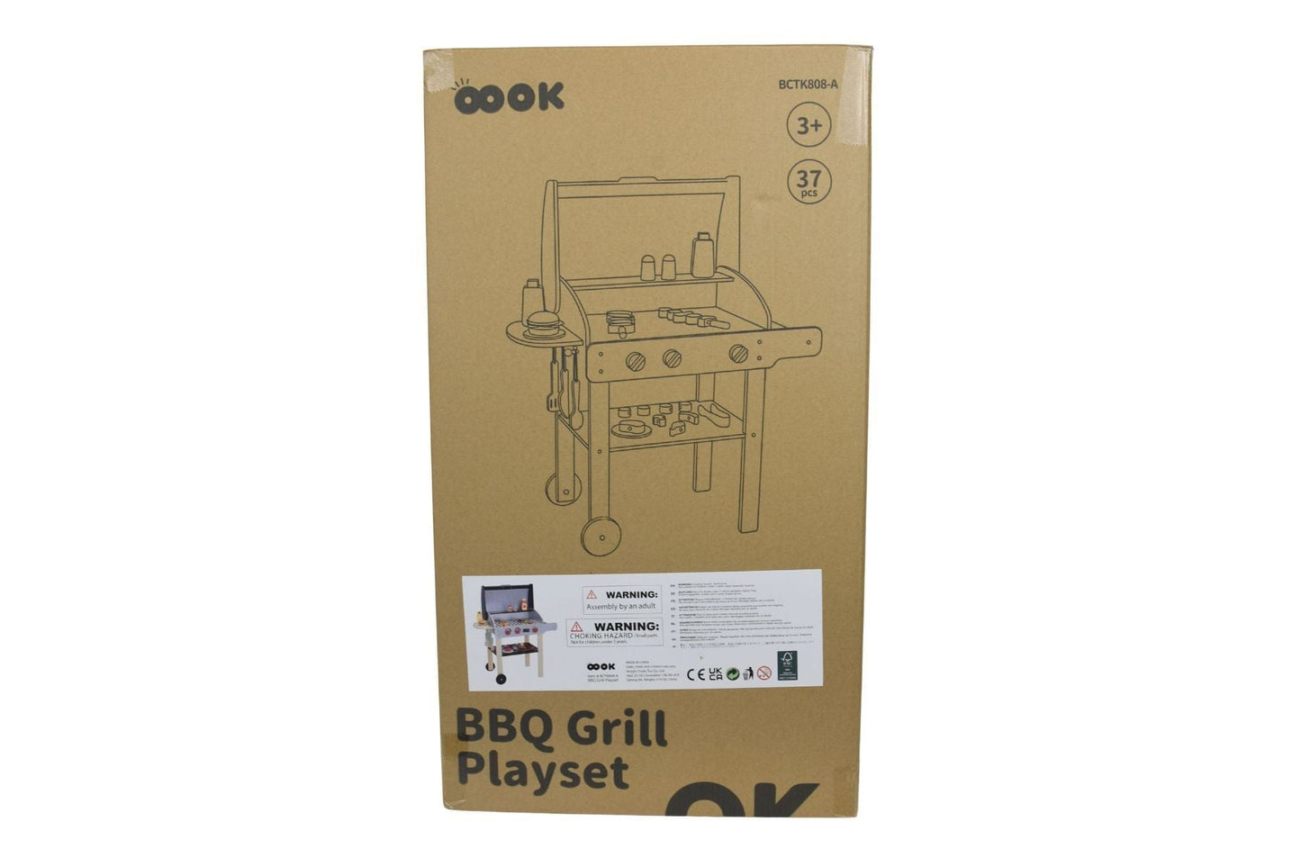 BBQ GRILL PLAYSET - Kids Toy Chest 