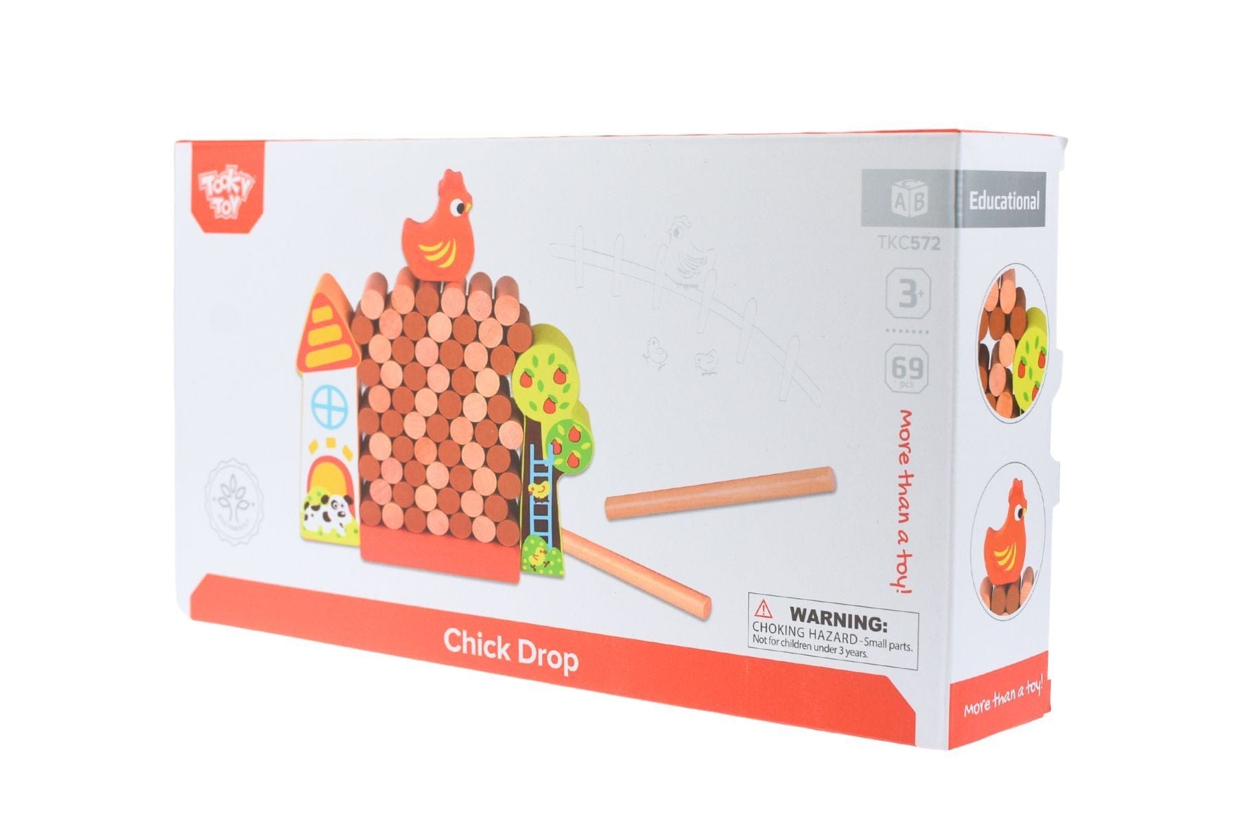 CHICKEN DROP BLOCK GAME - Kids Toy Chest 