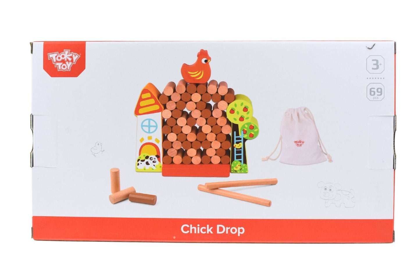 CHICKEN DROP BLOCK GAME - Kids Toy Chest 