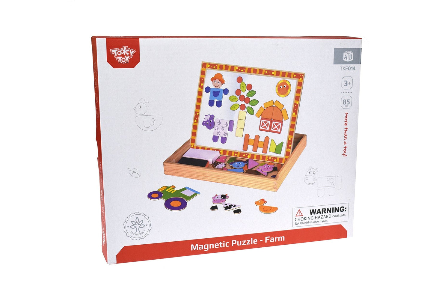 MAGNETIC PUZZLE BOX - FARM - Kids Toy Chest 