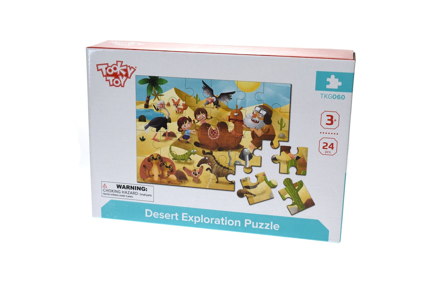 DESERT EXPLORATION JIGSAW PUZZLE 24PCS - Kids Toy Chest 