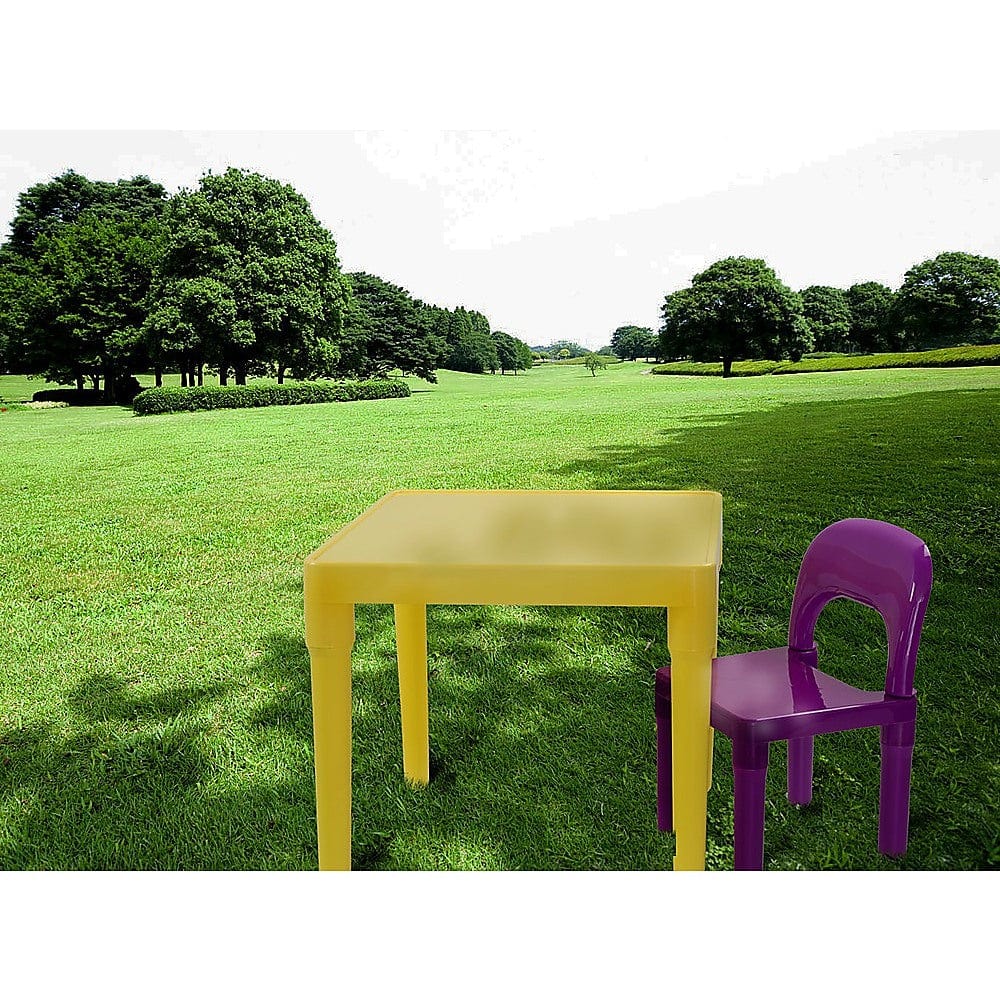 Kids Table and Chairs Play Set Toddler Child Toy Activity Furniture In-Outdoor - Kids Toy Chest 