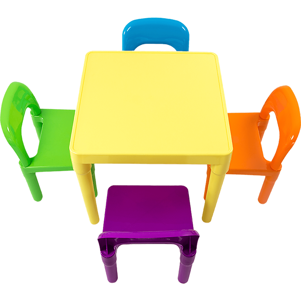 Kids Table and Chairs Play Set Toddler Child Toy Activity Furniture In-Outdoor - Kids Toy Chest 