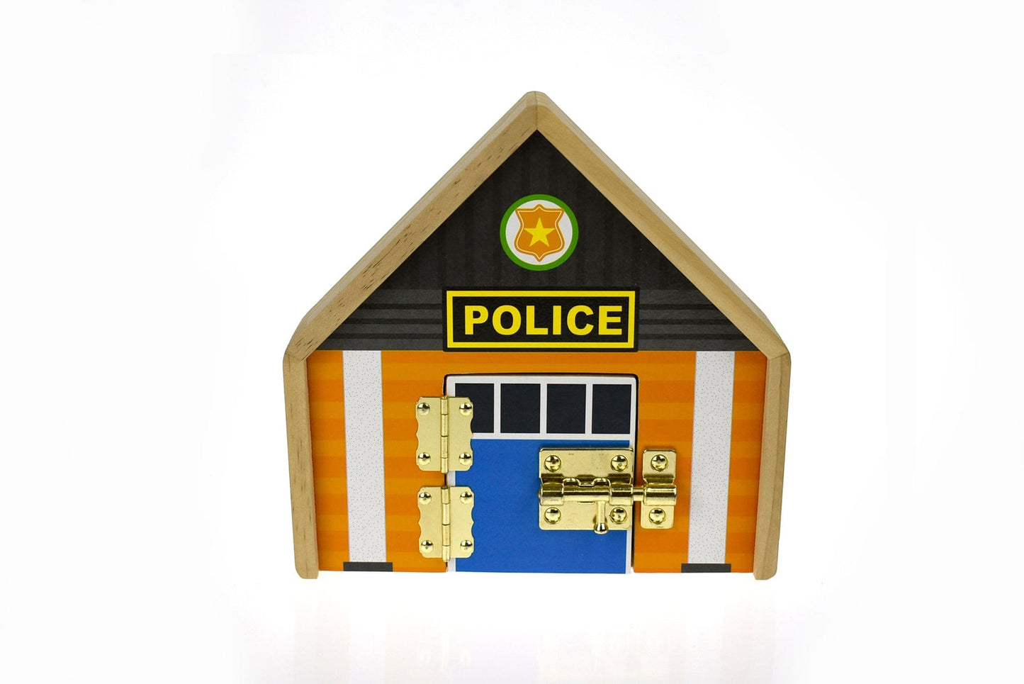 METAL LATCH PLAYSET - POLICE - Kids Toy Chest 