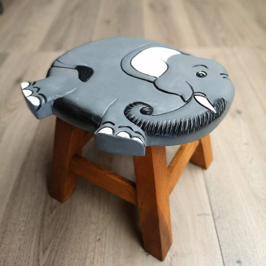 Kids Toy Chest  Baby & Kids > Kid's Furniture > Kid's Tables, Chairs & Seats Kids Wooden Stool Elephant