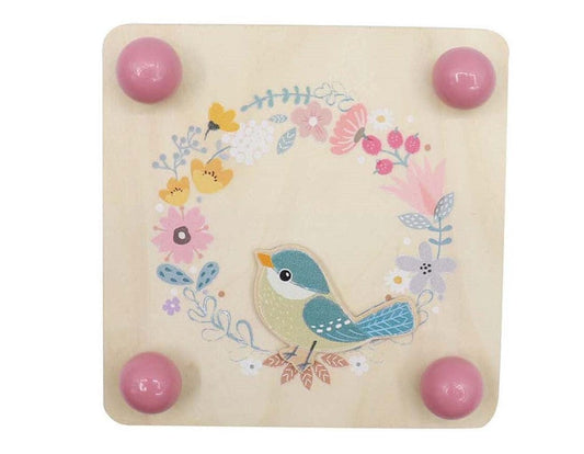 Kids Toy Chest Brand-Calm & Breezy, Craft-Craft Kits CALM & BREEZY FLOWER PRESS BIRD CRAFT KIT