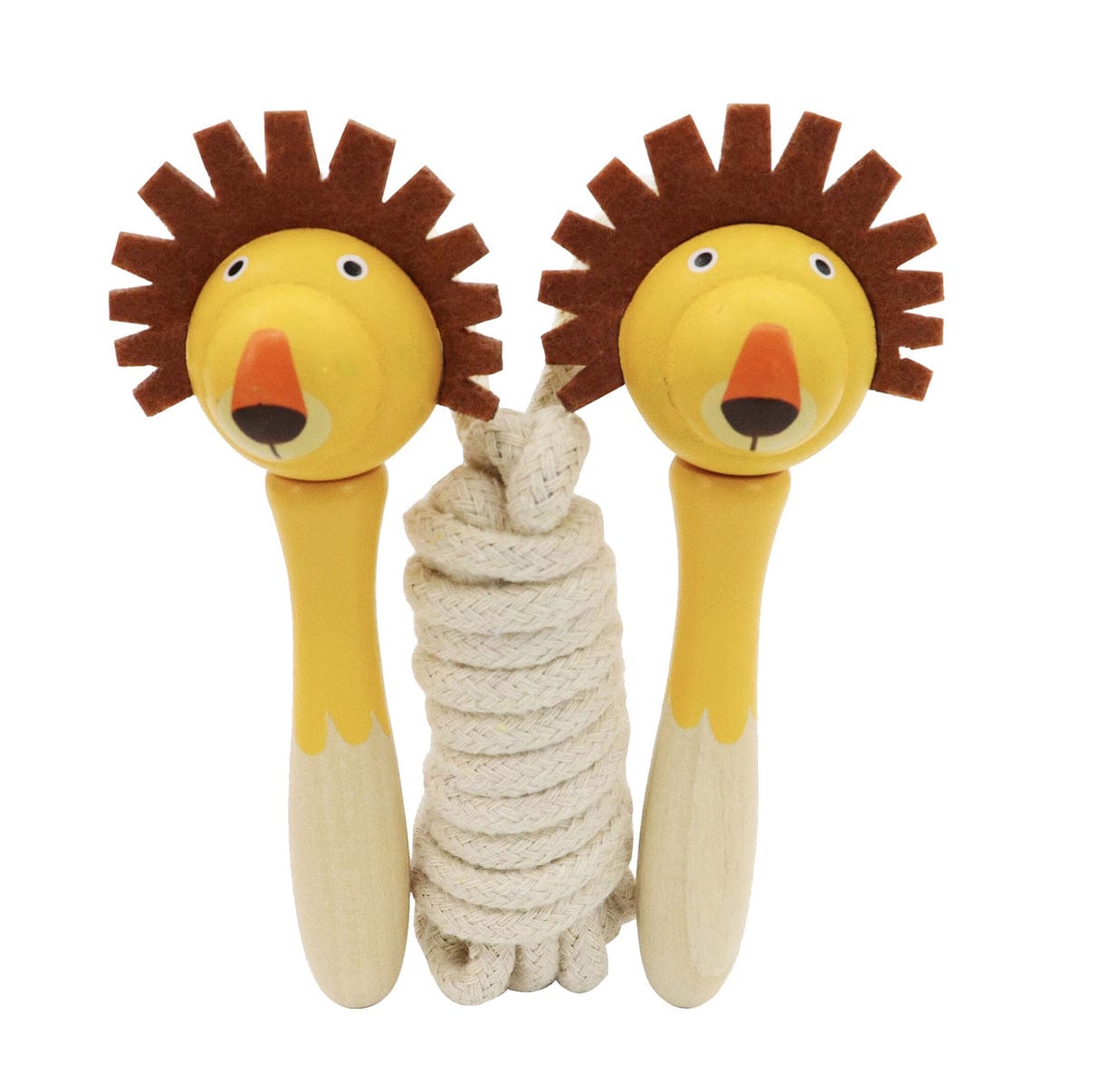 Kids Toy Chest Brand-Calm & Breezy, Toys-Novelty & Fidget, Toys-Outdoor & Water Play WOODEN SKIPPING ROPE JUNGLE ANIMAL SET OF 4