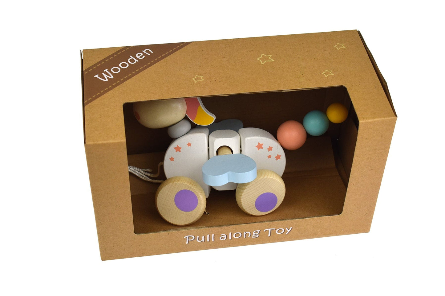 Kids Toy Chest Brand-Calm & Breezy, Toys-Push/Pull Along CALM & BREEZY PULL-ALONG UNICORN