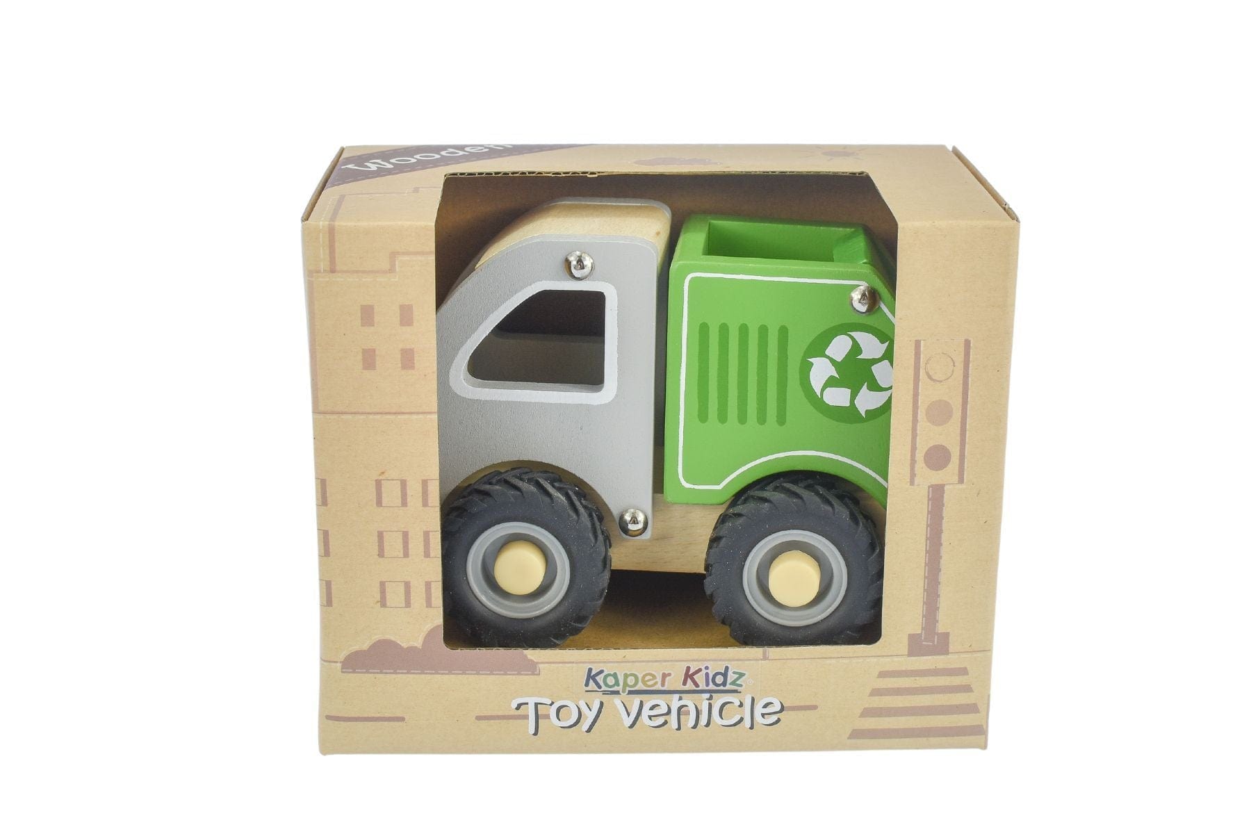 Kids Toy Chest Brand-Calm & Breezy, Toys-Vehicles CALM & BREEZY RECYCLE TRUCK