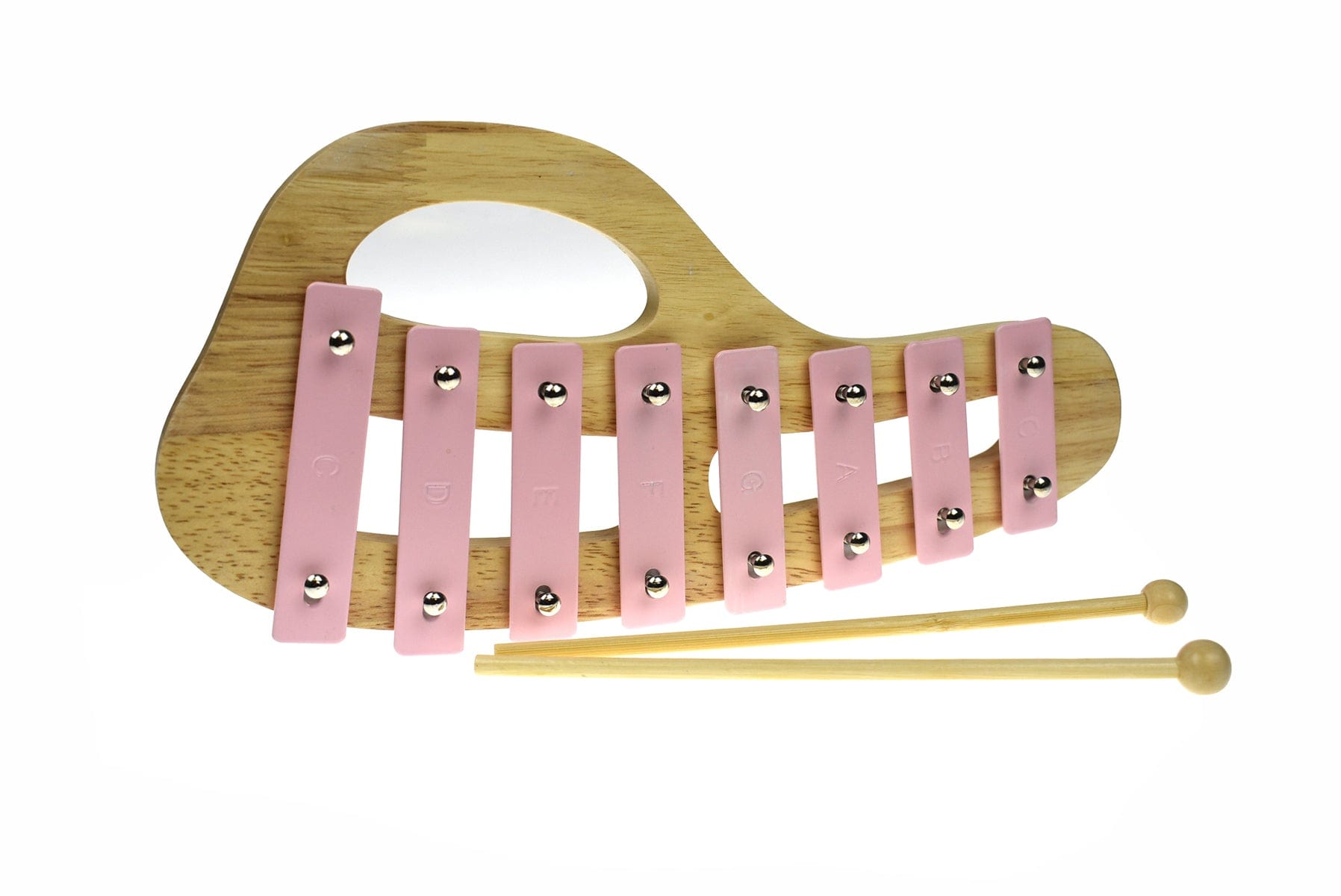 Kids Toy Chest Brand-Classic Calm, Toys-Musical Toys CLASSIC CALM WOODEN XYLOPHONE LILY PINK